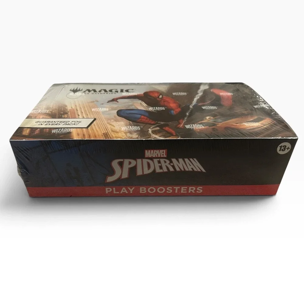 Magic The Gathering Marvel Spider-Man Play Booster Box Sealed NEW
